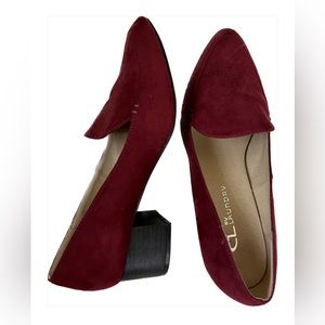 CL by Chinese Laundry - Burgundy Velvet Loafers (8)
